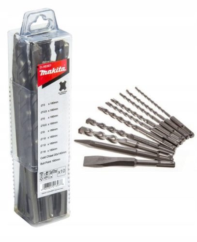 Makita D-46361 drill and chisel set