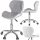  Care Life white swivel chair