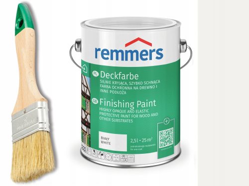 Remmers peinture de finition pour bois et métal BLANC 5 L