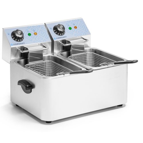 two-chamber deep fryer