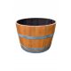  Flowerpot Barrels, 56 cm x 70 x 43 cm, Wood