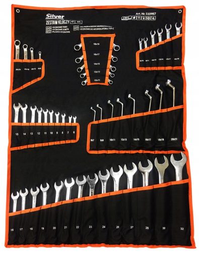  OPEN RING WRENCH 6-32 TORX WRENCH SET 47 pcs