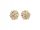  GOLD 585 EARRINGS with DIAMONDS 0.32ct
