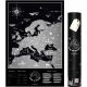  SCRATCH MAP EUROPE Silver Polish Product