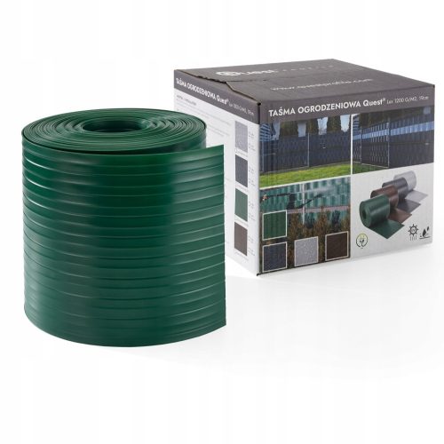 Quest Lux fence tape 19 cm x 26 m green