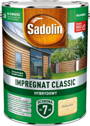  Sadolin Classic wood impregnation, colorless, 4.5 l