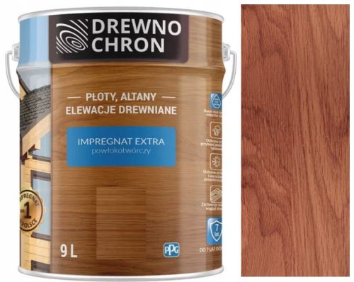  Drewnochron coating-forming impregnation 364458 Mahogany 9 l