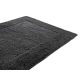 THICK COTTON MOCA DESIGN CARPET 50x75 GRAPHITE