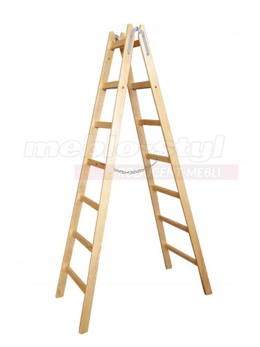 Meblostyl Ladder 3.5 m Wood 1 x 14 to 150 kg