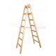 Meblostyl Ladder 3.5 m Wood 1 x 14 to 150 kg