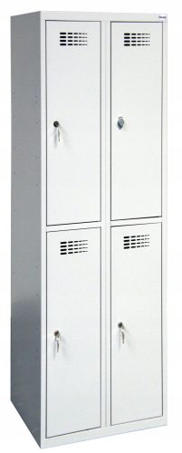 Malow four-door health and safety cabinet, 180 cm x 60 cm