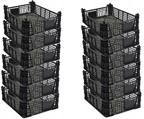 26 pieces PLASTIC BOX CASI BASKET 40X30X12