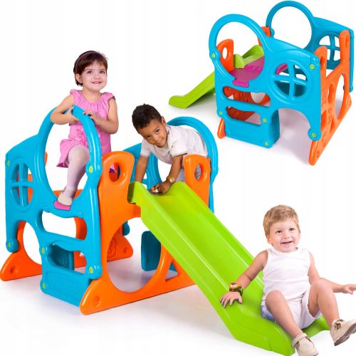 Feber playground activity center with slide and