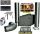  Smoker set, large hearth 20x20x25 cm, cast iron grate, pipe elbow