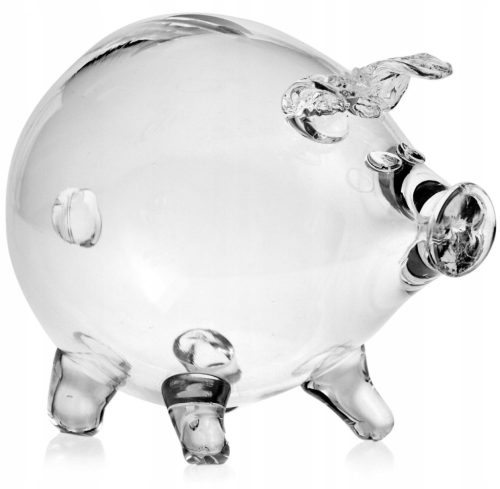  GLASS PIG MONEY BANK UNOPENED