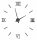 Clock for home DIY wall clock black 100cm