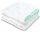 Quilts Aloe Sleep Zone Quilt 220 x 200 cm white and green