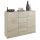  Mobene Modern Chest of Drawers 110 x 35 x 85 cm, matt Sonoma oak