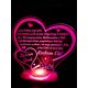  Women's Day personalized LED statuette