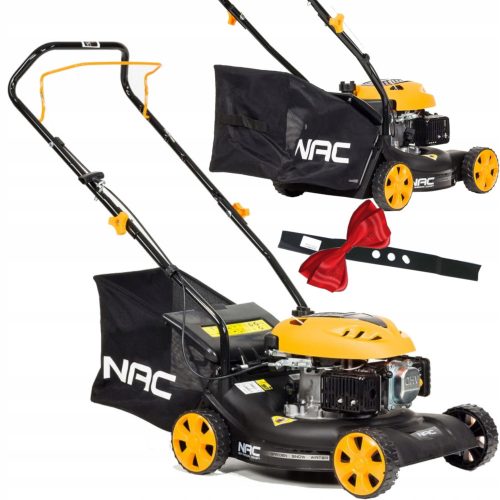  Petrol lawn mower with NAC basket, 79 cm³ capacity. Basket 40 l, cutting width 41 cm