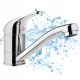  INVENA floor-standing washbasin faucet, chrome