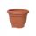  Prosperplast flowerpot, 50 cm x 50 x 39 cm, diameter 50 cm, plastic in brown and beige tones