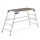 Drabex Leiter 2,92 m Aluminium 1 x 4 bis 150 kg