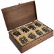  GIFT SET OF 8 HONEYS IN A BOX WITH ENGRAVING