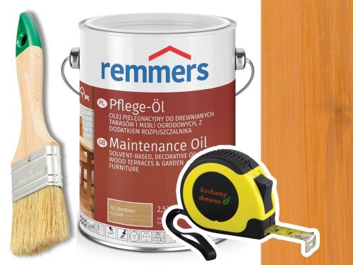 Oil for terraces and garden furniture Remmers Larch 5 l