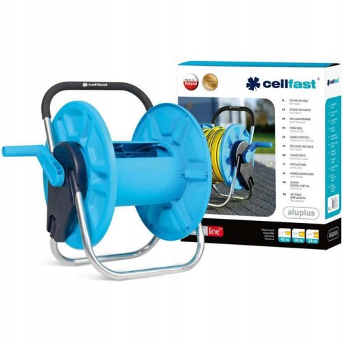  STANDING REEL FOR GARDEN HOSE 60 M CELLFAST