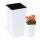  Flowerpot Lamela 30 cm x 30 x 57 cm Diameter 30 cm Plastic white