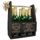  BEER CARRIER BOX WITH ENGRAVING FOR BIRTHDAYS