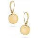  BEAUTIFUL GOLDEN EARRINGS HANGING RING 333