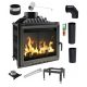 Kratki Antek air fireplace 10 kW 180 mm + 9 other products