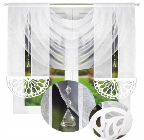  Curtain screen panel batiste 200 cm x 140