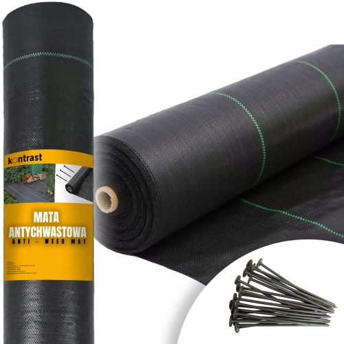 Agrartextil - Agrotextile mulch (anti-weed) Black contrast 110 x 5000 cm 70 g/m²