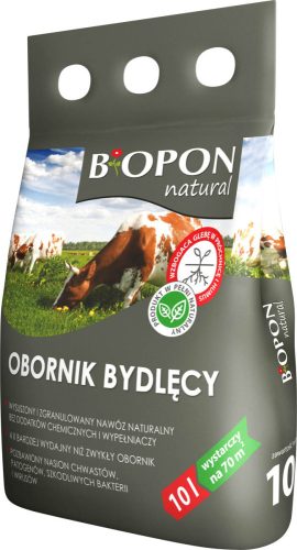 Garden fertilizer - Granulated cattle manure Biopon 1249 7 kg 10 l