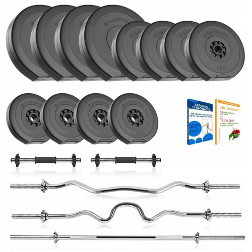  Sapphire barbell straight bar 180 cm / 25 mm 87 kg