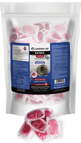  RATMIX STRONG POISON PASTE FOR MICE AND RATS 1.5 KG