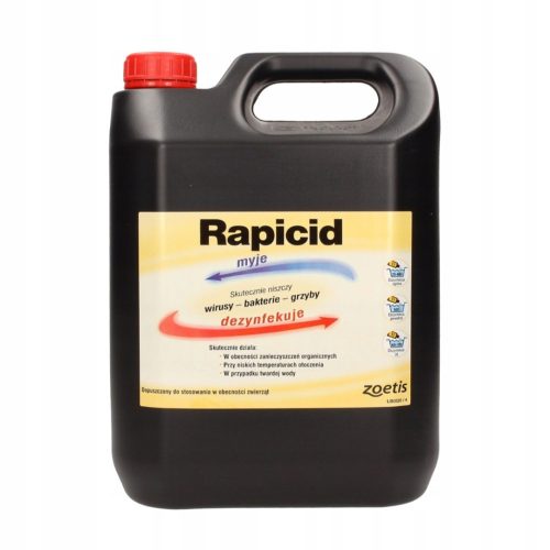 Rapidid (5 l) for disinfection and cleaning