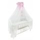  Moustiquaire en tulle ROSE. Couvre tout le lit !