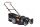  Petrol lawn mower with NAC basket, 166 cm³ capacity. Basket 75 l, cutting width 50 cm