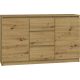  TopEshop 2D3S ARTISAN KPL chest of drawers 120 x 40 x 75 cm matt Artisan oak