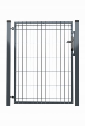 Openwork gate X-STAL 100 x Up to 120, galvanized, grey, green