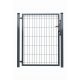 Openwork gate X-STAL 100 x Up to 120, galvanized, grey, green