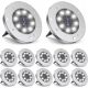  MAXSELL built-in solar lamp silver 13 cm 12 pcs.