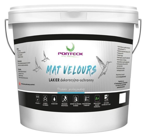 Ponteck colorless wall paint 2.5 l