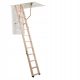 Wooden loft ladder Dolle 70 x 140 cm, maximum height 274 cm