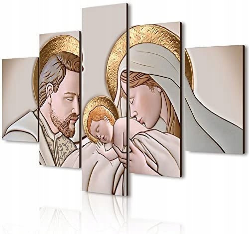  TABLEAU MODERNE SAINTE FAMILLE 66x115cm POUR MARIAGE