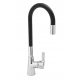 Fala Flexible Black Kitchen Faucet